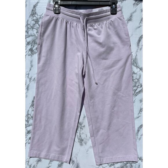 Style & Co. XS Lavender Fog Womens Capri Pants Mid Rise Cotton/Spandex Blend - Picture 1 of 6